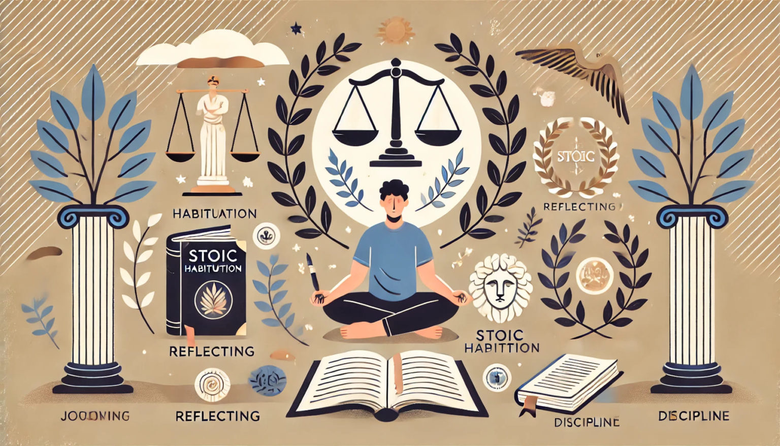 Stoic Building Stoic Habituation Practices: Building Virtue - Estoicismo